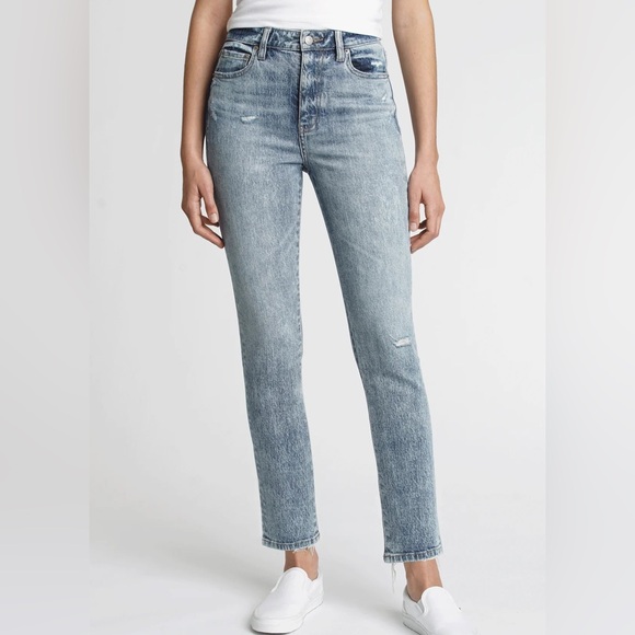 Daze long high rise skinny/straight jeans - Picture 1 of 5